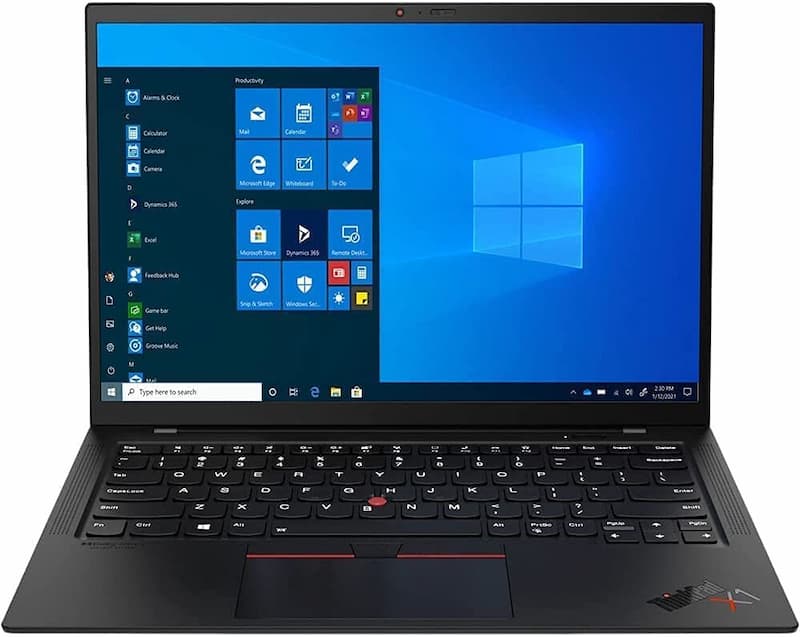 Mais recente Lenovo ThinkPad X1 Carbon Gen 9 14" FHD+ Ultrabook IPS, 400 nits, 11ª geração i7-1165G7, 16GB DDR4, 1TB SSD, leitor de impressão digital