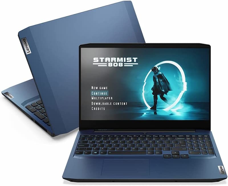 Notebook Lenovo ideapad Gaming 3i i5-10300H 8GB 256GBSSD GTX 1650 4GB 15.6" FHD WVA Linux 82CGS00100, Blue