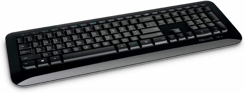 Teclado sem Fio 850 USB Preto Microsoft - PZ300005