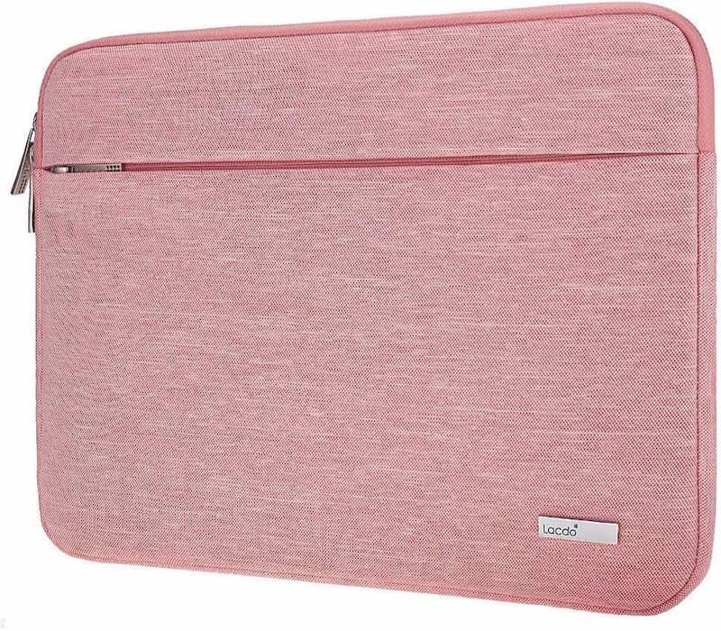 Capa Lacdo 11" para Chromebook Samsung, na cor rosa