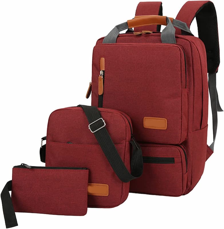 Mochila para notebook com 3 peças