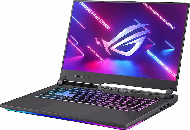 Notebook ASUS ROG Strix G15, tela IPS de 15,6", 144Hz, NVIDIA GeForce RTX 3050, AMD Ryzen 7 4800H, 8GB DDR4, 512GB PCIe NVMe SSD, teclado RGB, Windows 10, G513IC-EB73